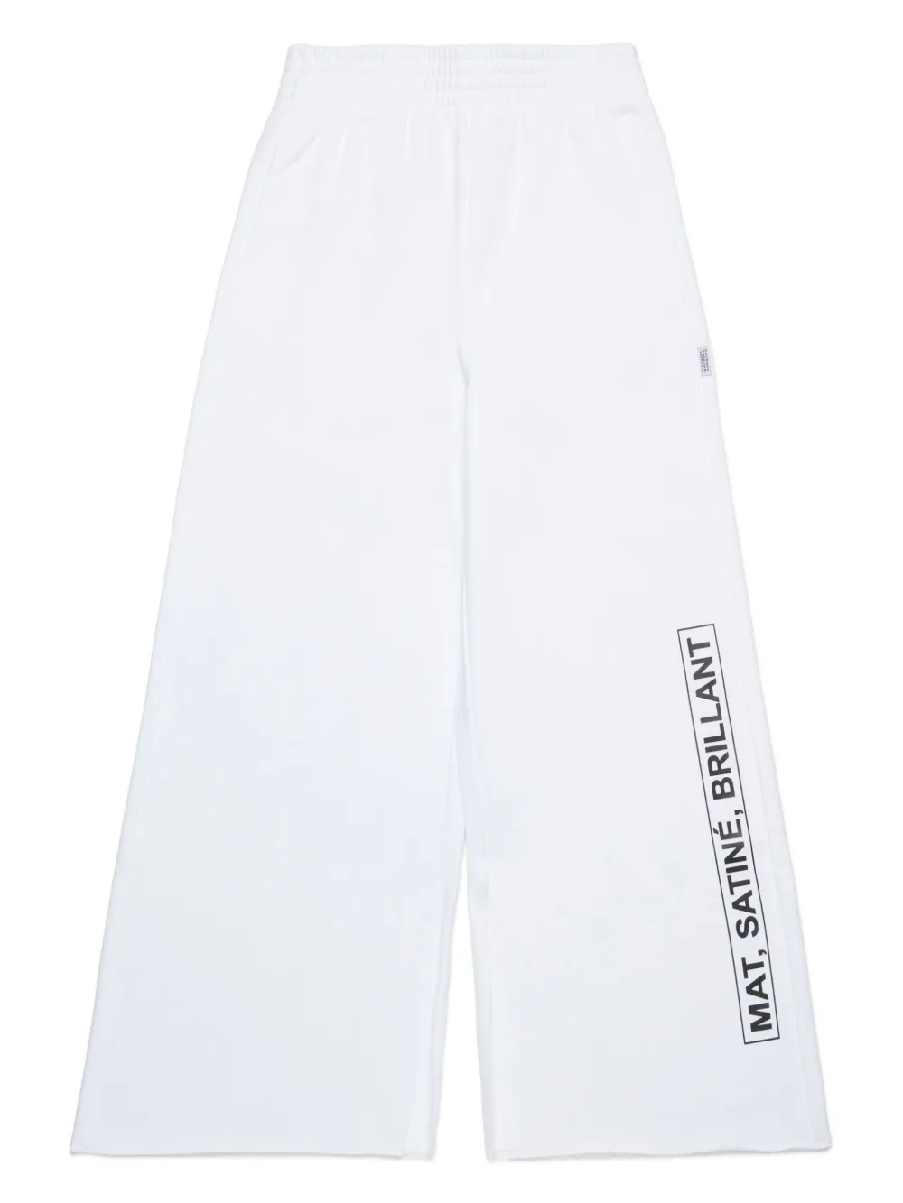 

Спортивные брюки MM6 Maison Margiela Kids, белый