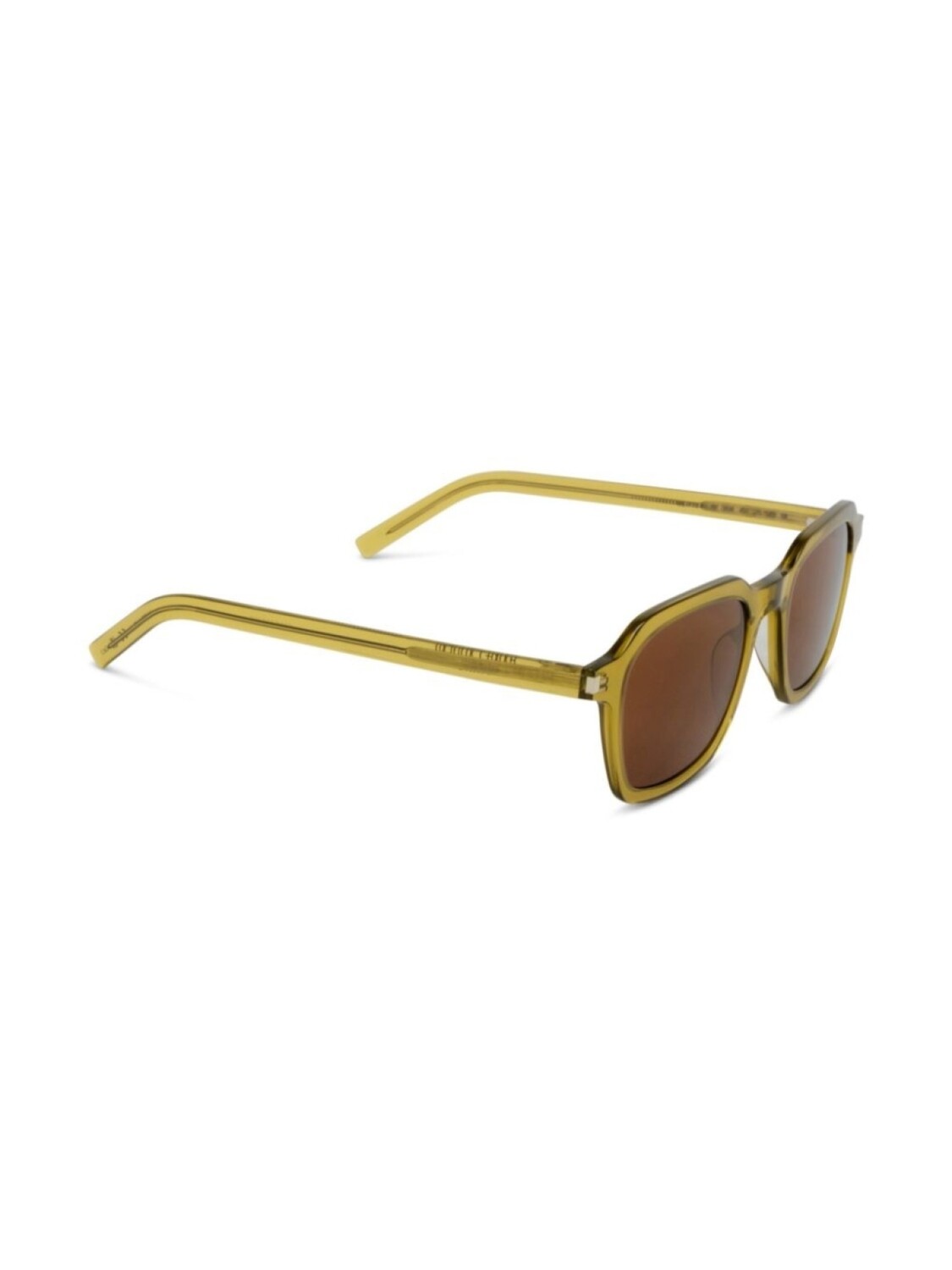 Мужские солнцезащитные очки Saint Laurent Eyewear, зеленый — фото 2