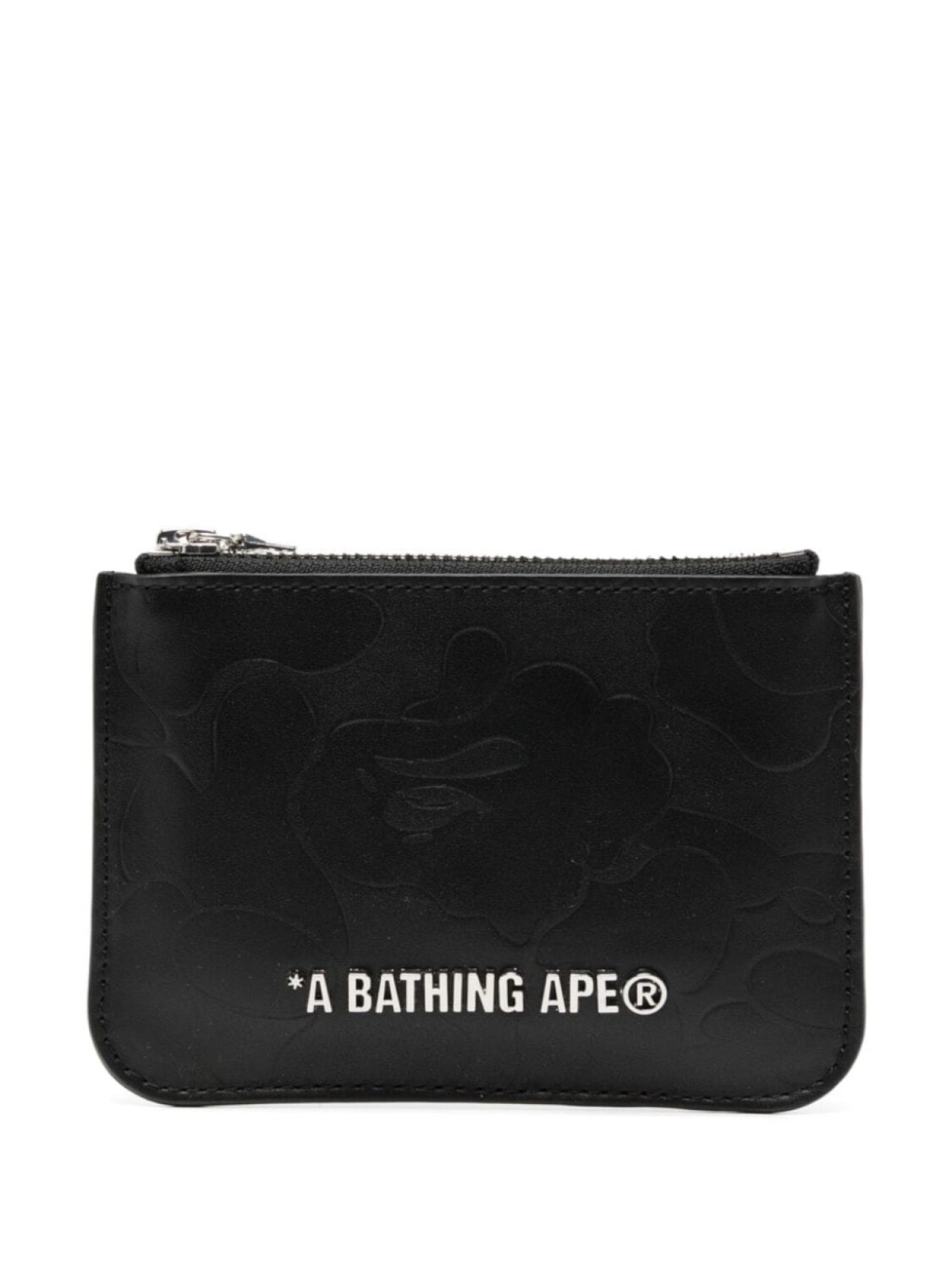 

A Bathing Ape кошелек для монет с логотипом, черный
