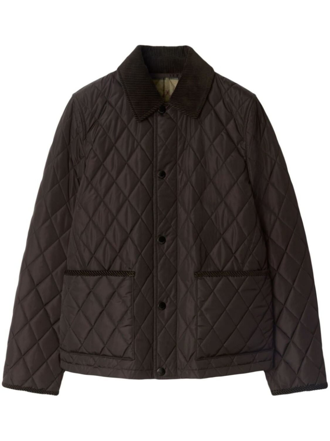 

Стеганая куртка Burberry, коричневый