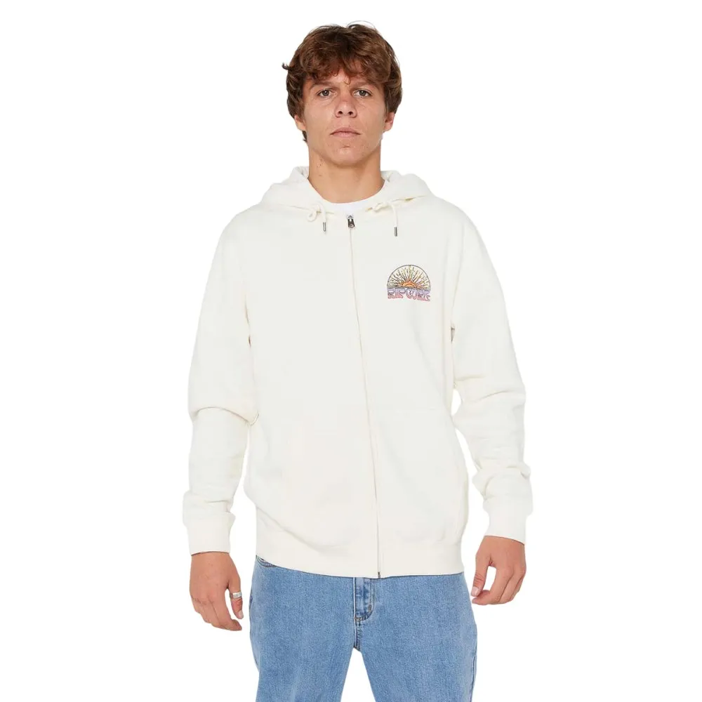 

Толстовка Rip Curl Grateful Shred Zip full zip, белый