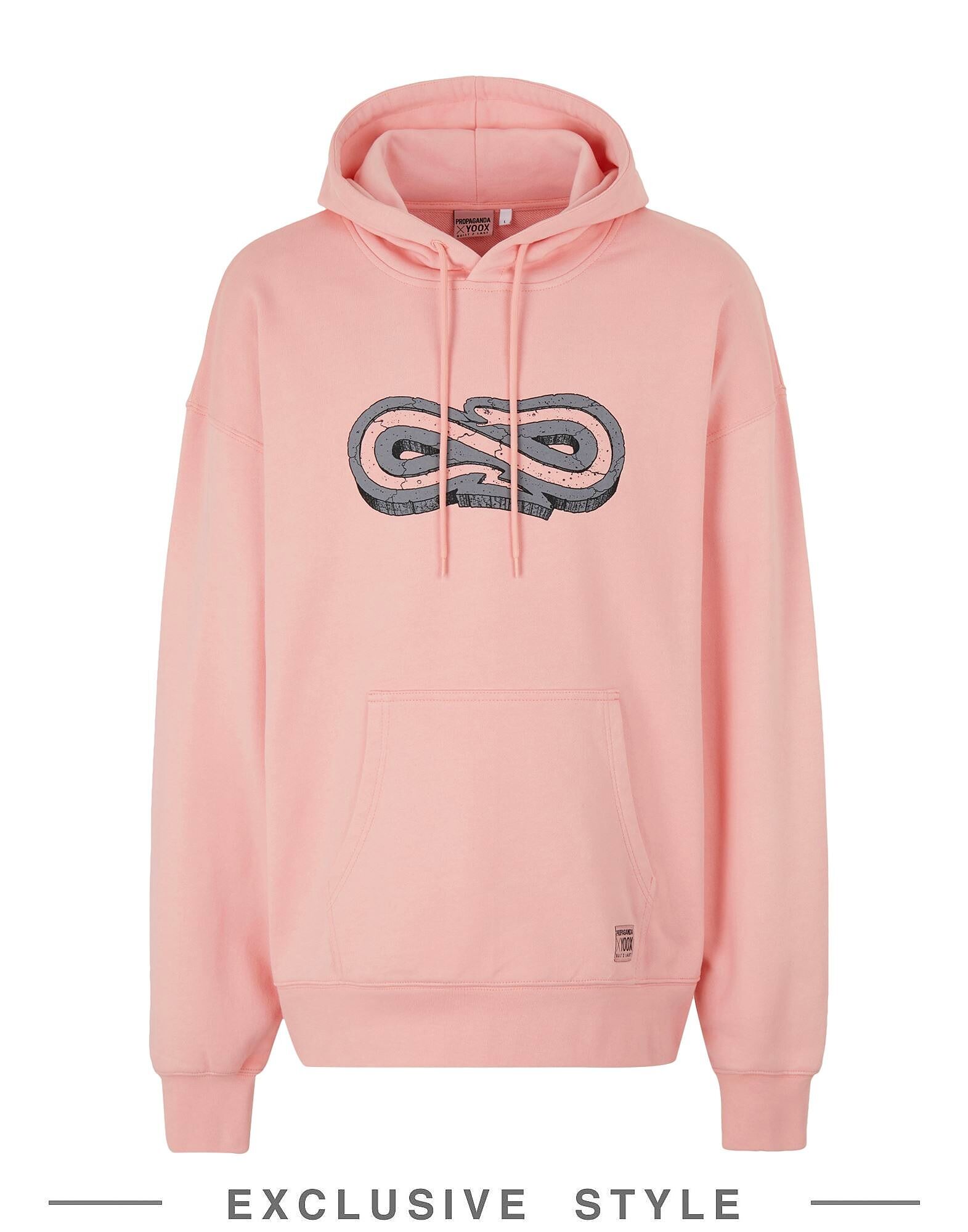 

Толстовка Propaganda X Yoox, розовый