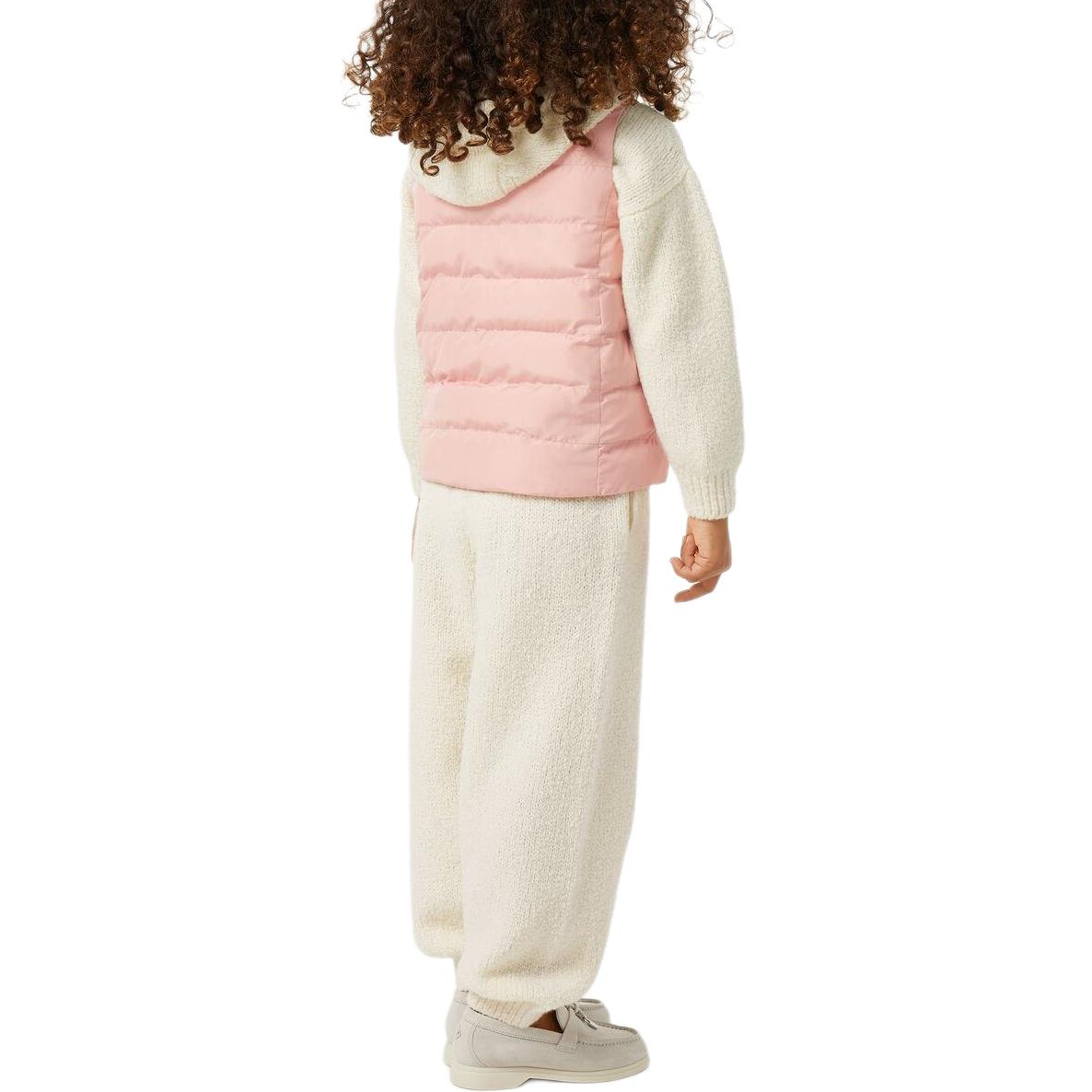 Жилет SS26 Regular Fit Kids' Loro Piana, bubble gum розовый — фото 4