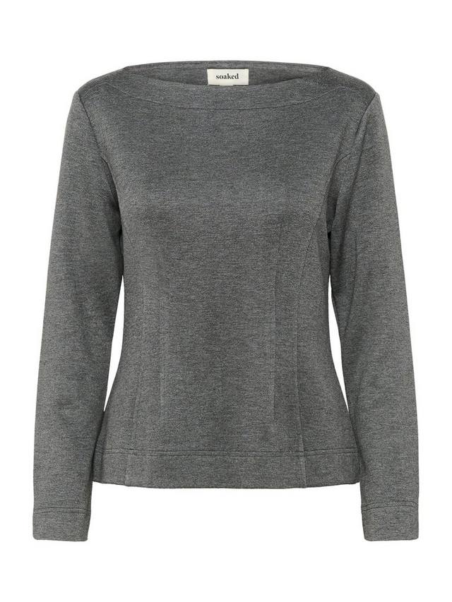 

Мариголд свитер с лодочкой Soaked In Luxury, Mid Grey