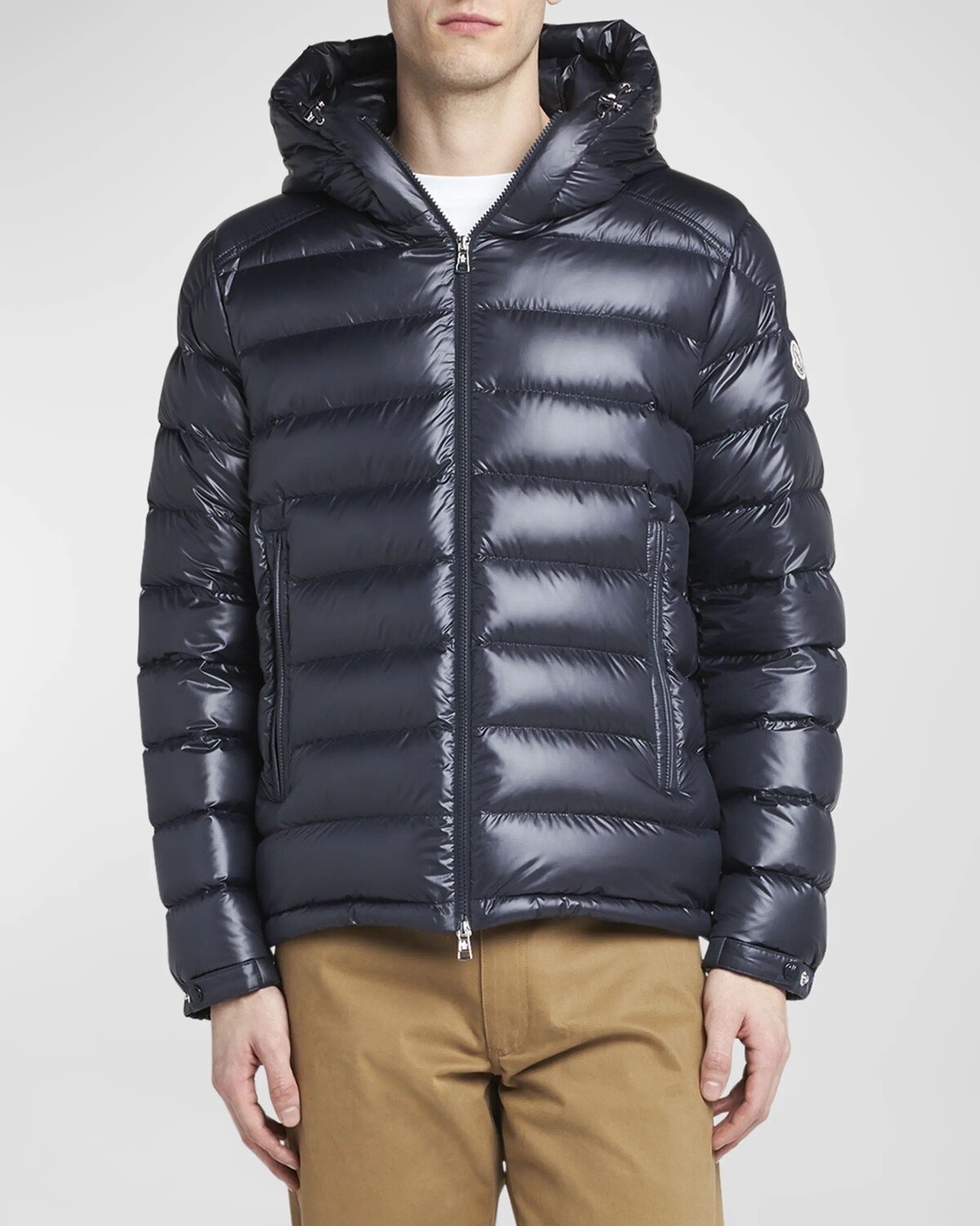 

Мужской пуховик Besines с капюшоном Moncler, цвет Blue, Синий, Мужской пуховик Besines с капюшоном Moncler, цвет Blue
