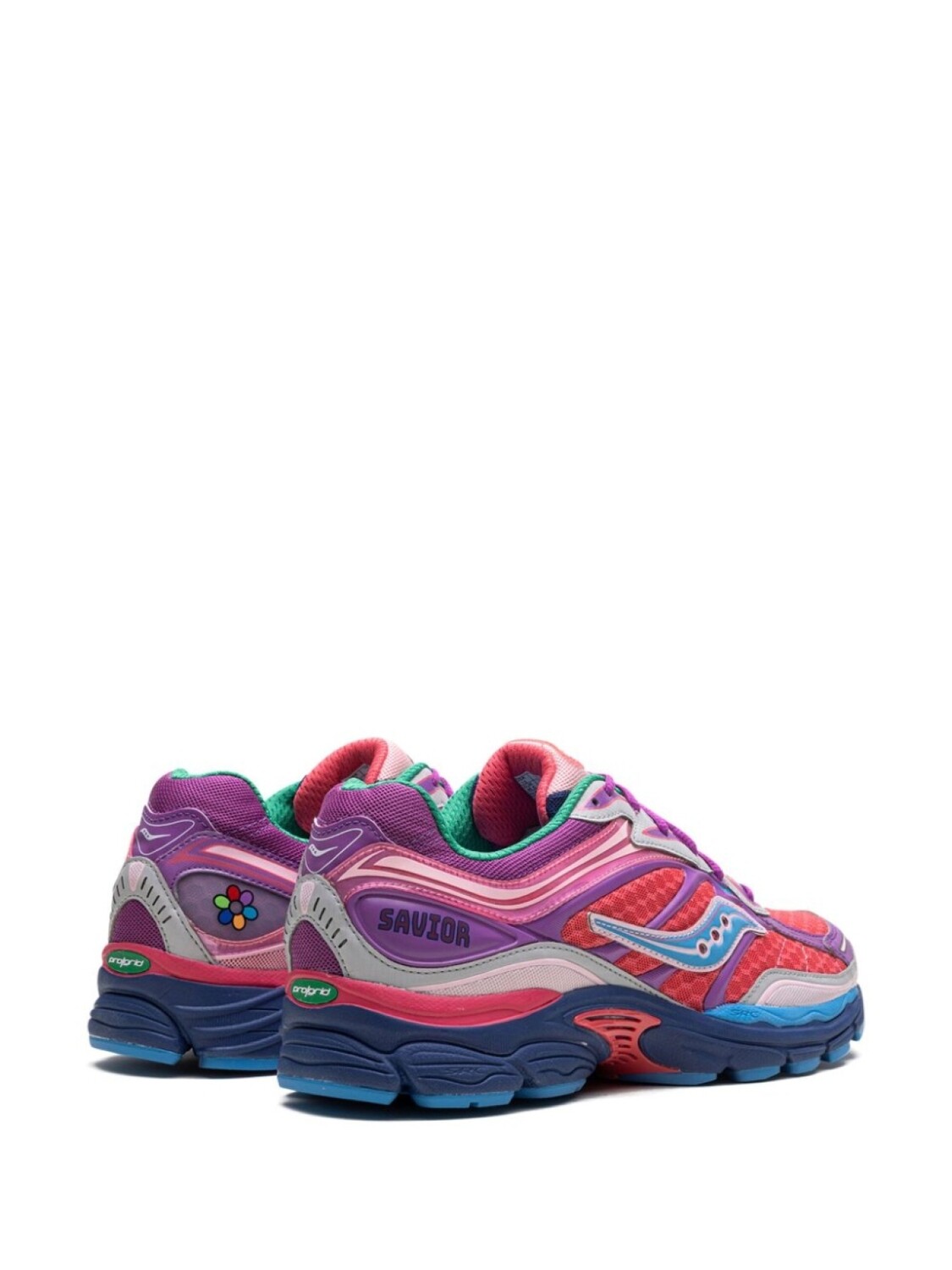 Кроссовки Saucony x Jae Tips Pro Grid Omni 9 "To Do List Pink", розовый — фото 3