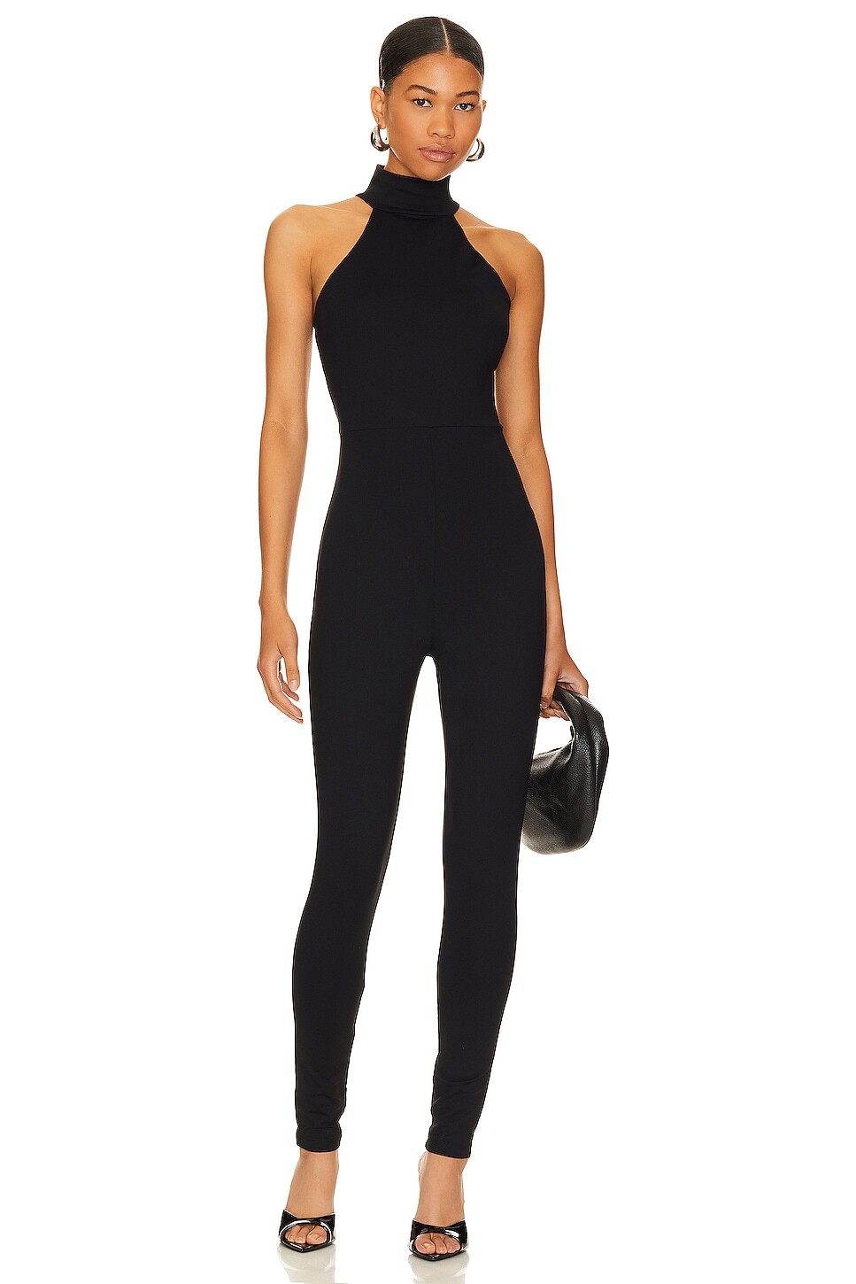 

Комбинезон Susana Monaco Mock Neck, черный