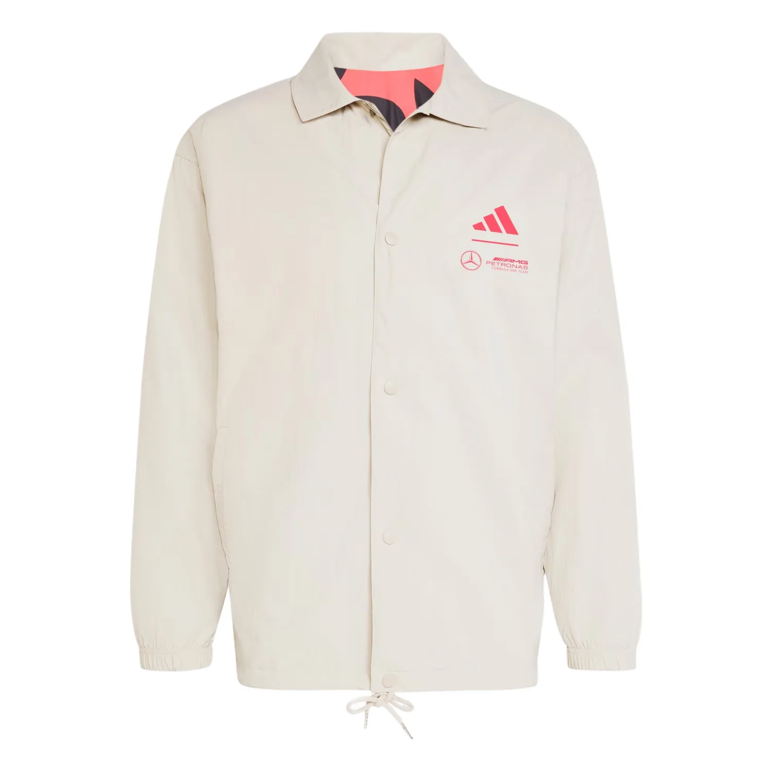 Летняя куртка Mercedes Amg Petronas Formula One Team Adidas, светло-umber