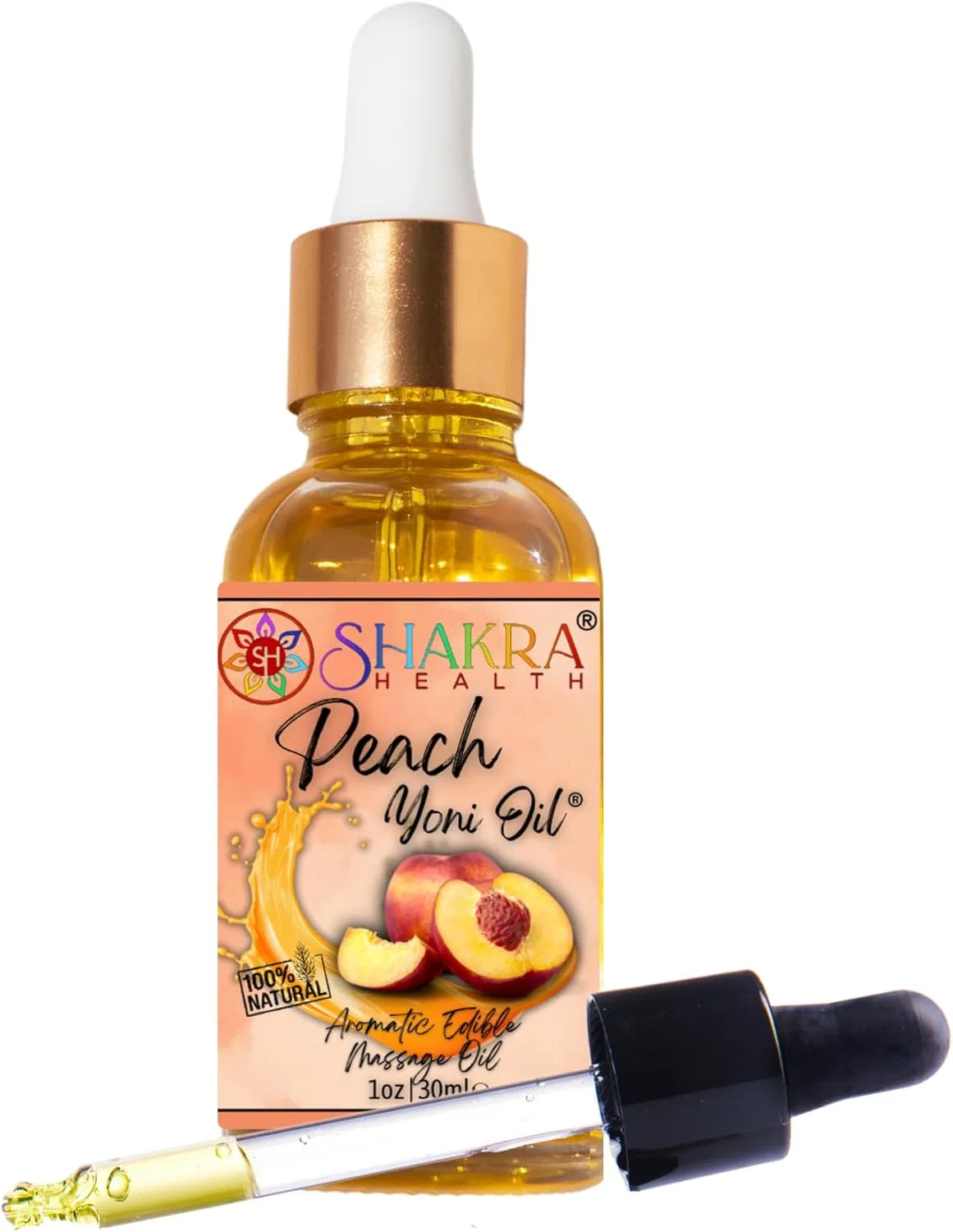 Масло Yoni с ароматом персика Shakra Health