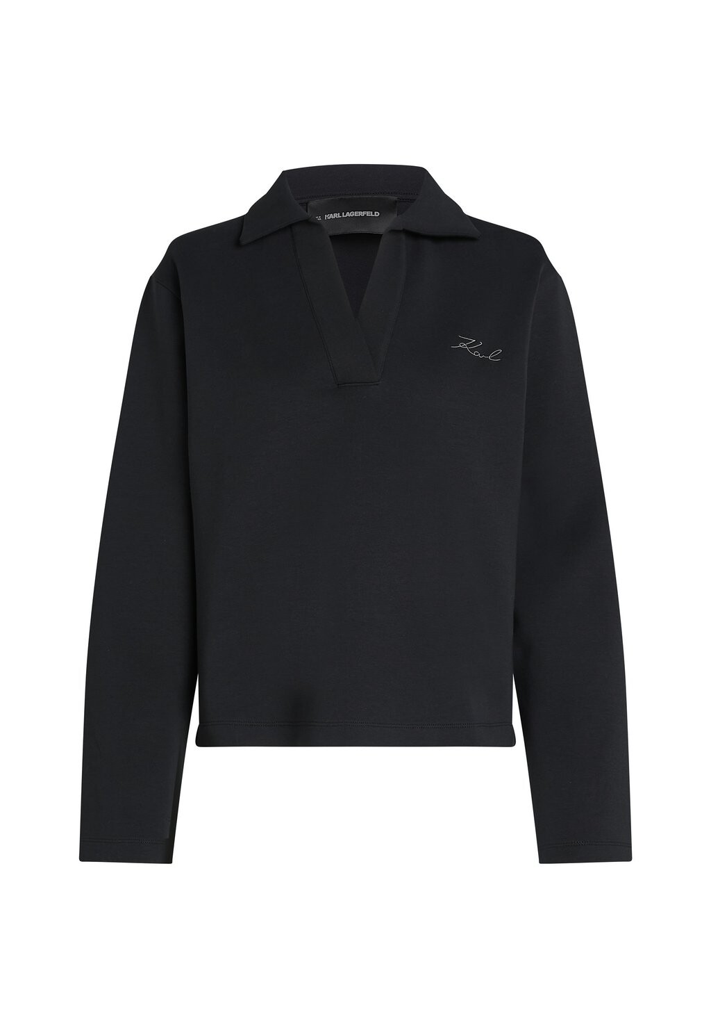 

Толстовка V-NECK KARL LAGERFELD, черный