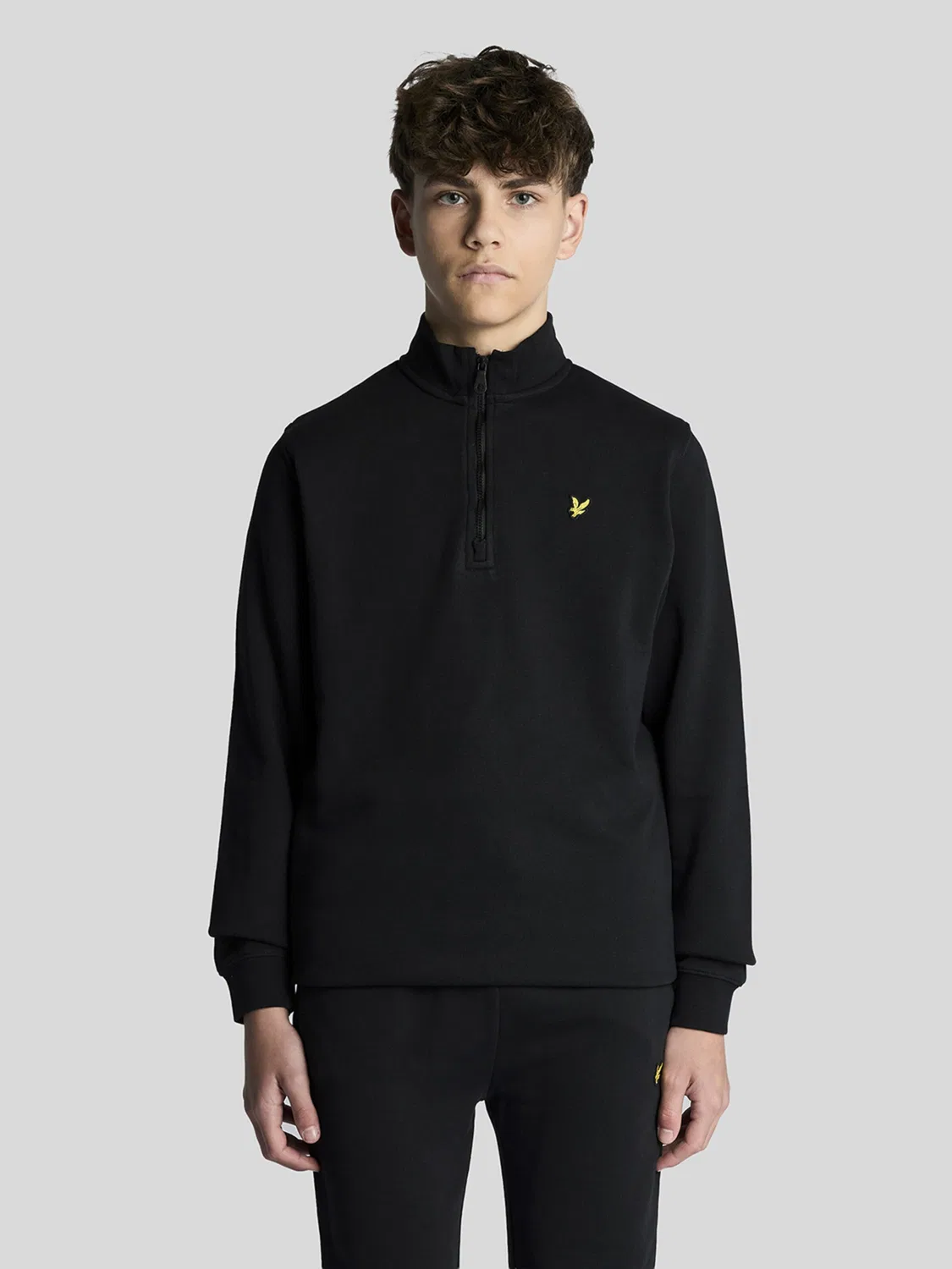 Толстовка Lyle & Scott, Black — фото 2