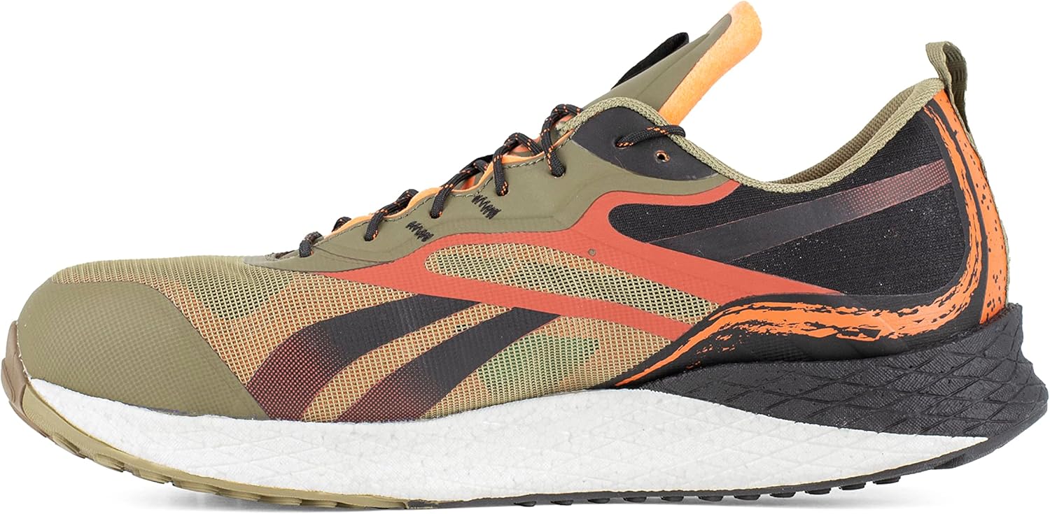 Мужские оксфорды Reebok Work Floatride Energy 3 Adventure с композитным носком, Olive — фото 3