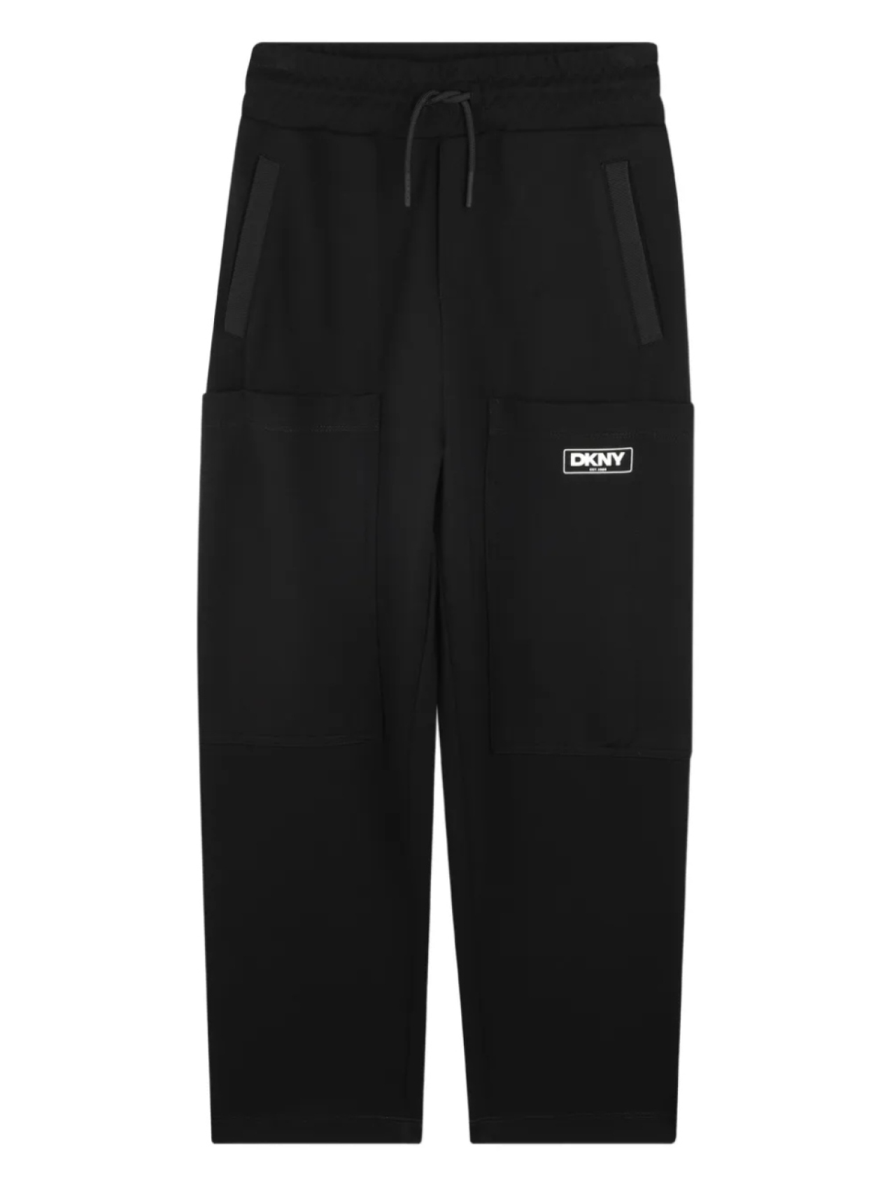 

Dkny Kids спортивные брюки с карманами карго, черный