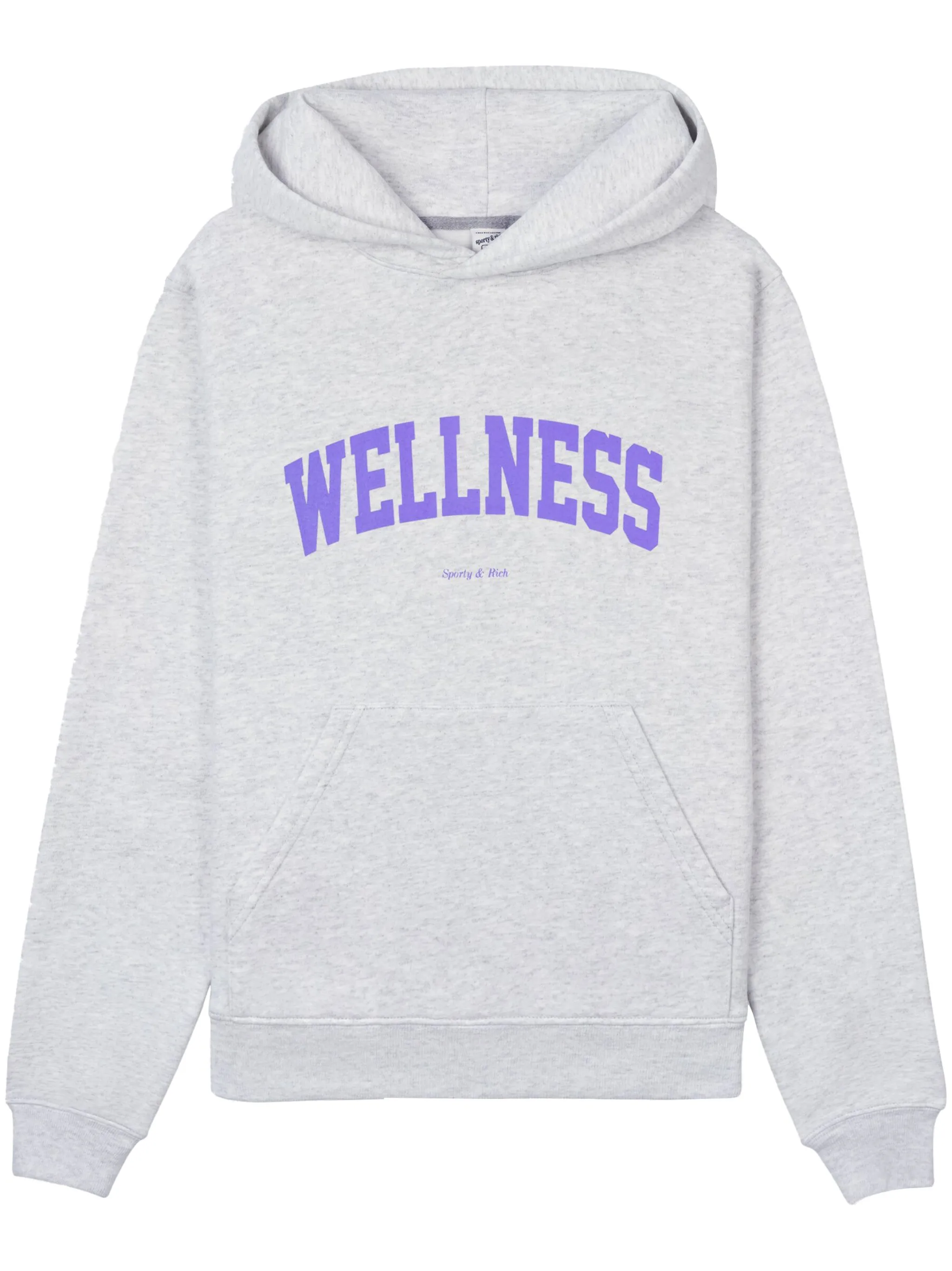 

Худи Wellness с принтом Sporty & Rich, серый