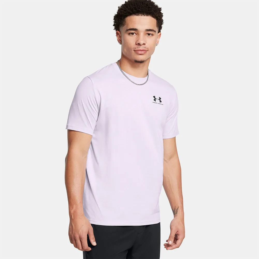 

Футболка Under Armour Sportstyle Left Chest, фиолетовый