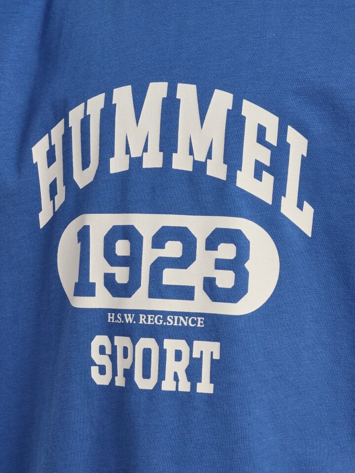 Футболка Hummel S/S Hmlprint Kinder, цвет bright cobalt — фото 3