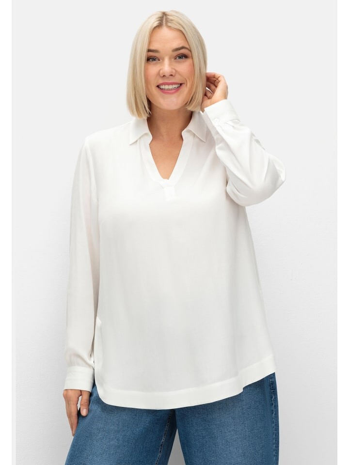 

Туника sheego Twill-Tunika, экрю