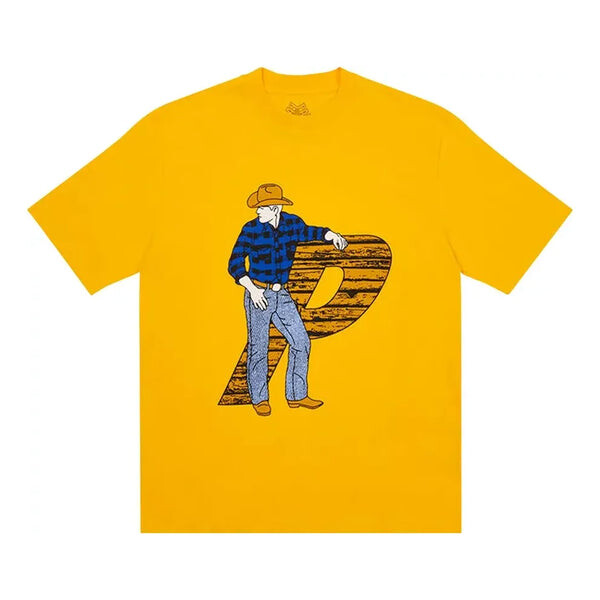 

Футболка fw22 saddle up t-shirt 'yellow' Palace, желтый