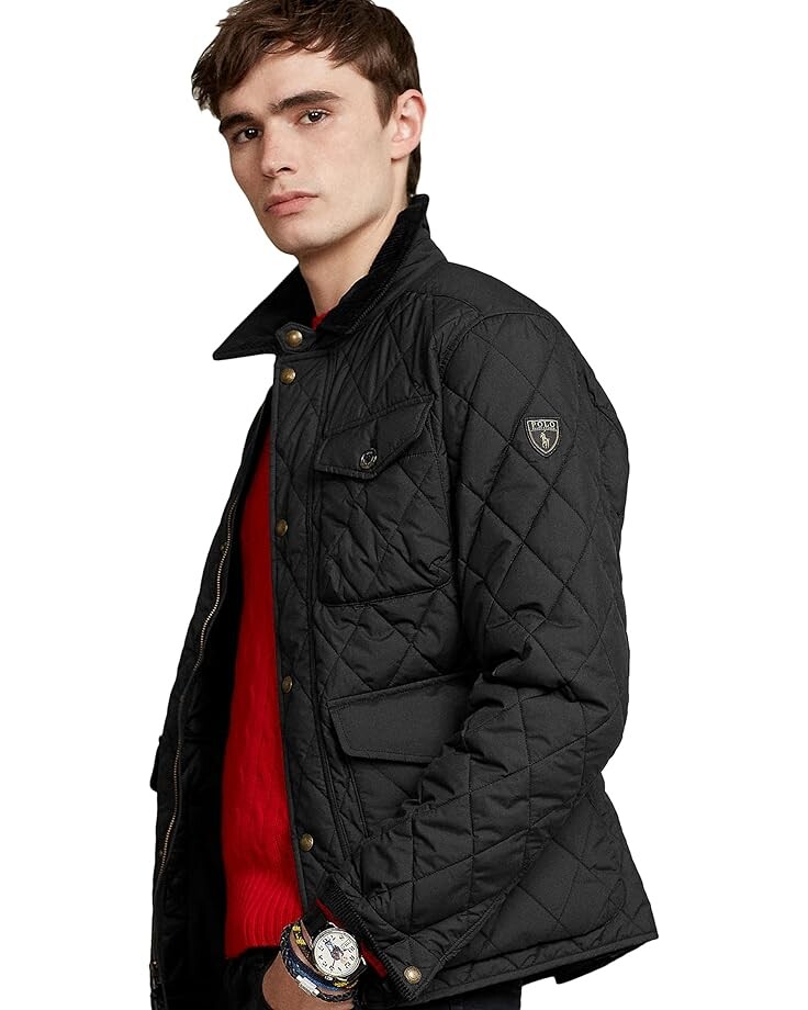 

Куртка Polo Ralph Lauren Water-Repellent Quilted Jacket, цвет Polo Black