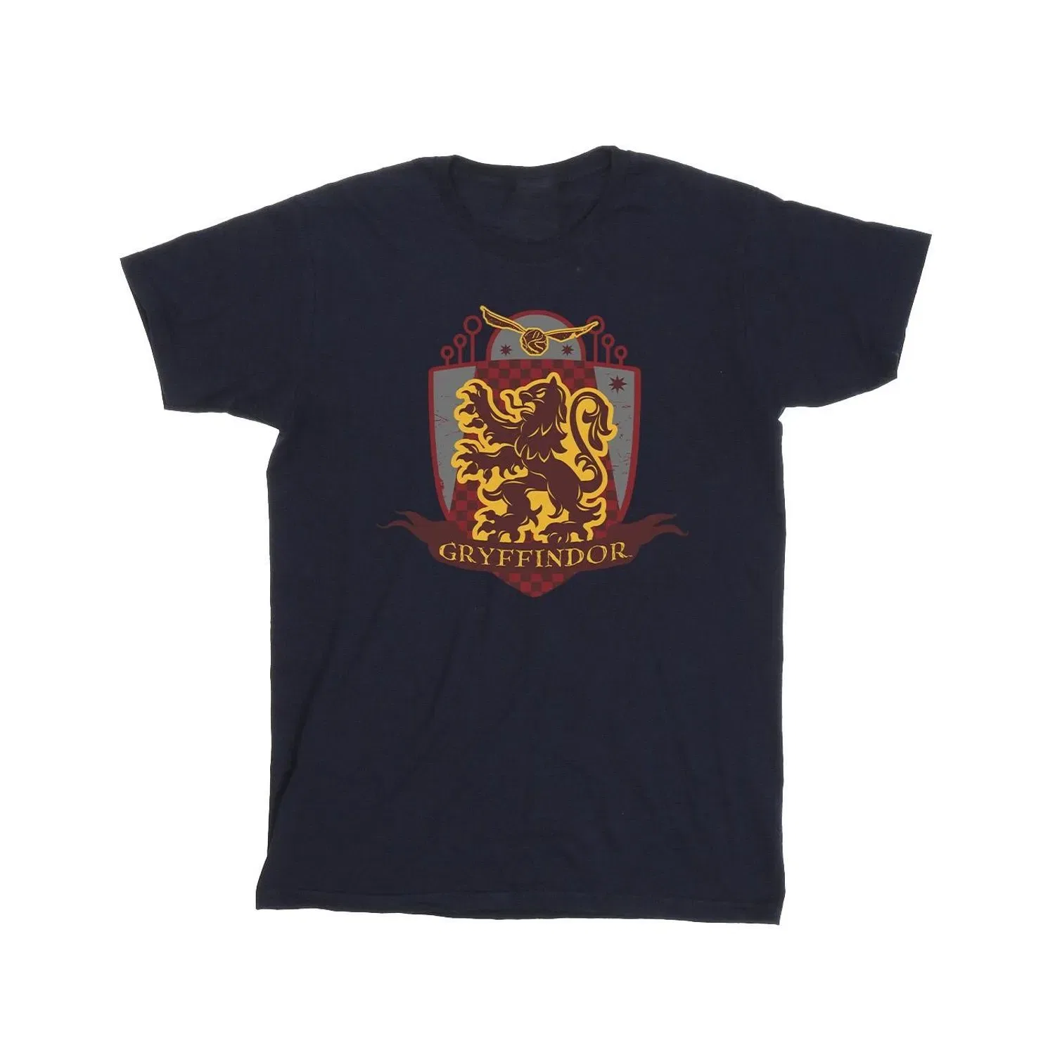 Футболка Gryffindor Chest Badge Harry Potter, темно-синий — фото 2