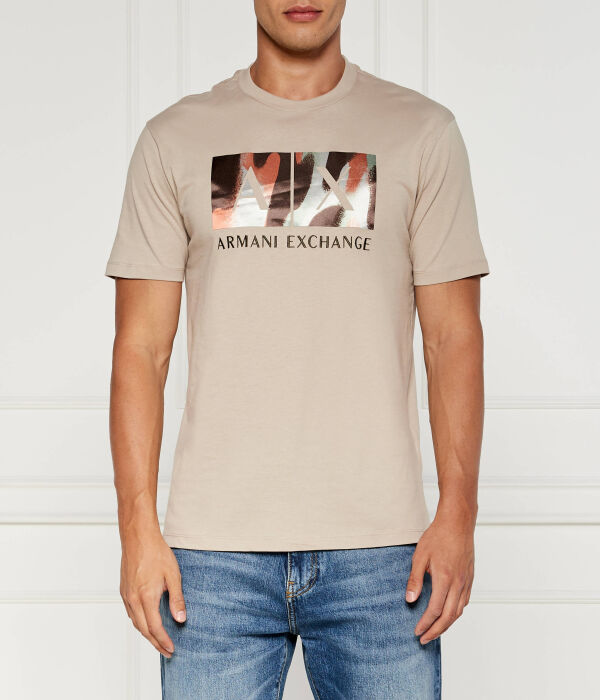 

Футболки Regular fit Armani Exchange, желтый