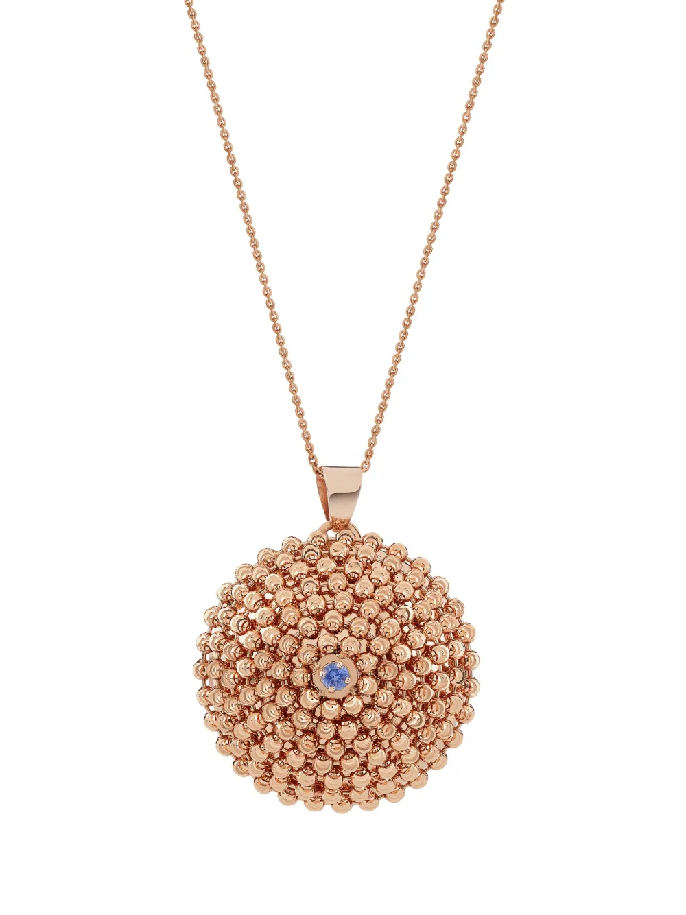 

Колье Mimosa из розового золота с сапфиром Officina Bernardi, розовый