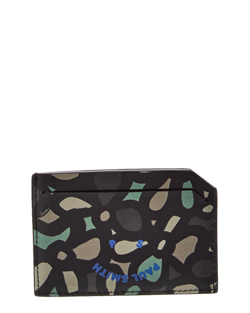 

Кожаный держатель для карт PS Paul Smith PS by Paul Smith, зеленый