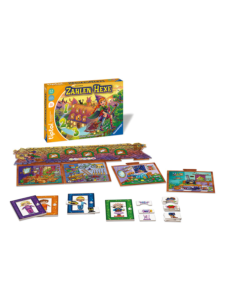 

Игра tiptoi "Числовая ведьма" - для детей от 3 лет и старше