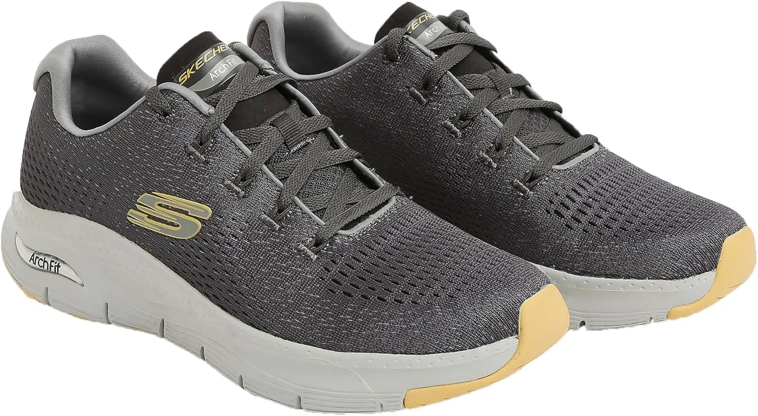 Мужские кроссовки Skechers Arch Fit Takar, угольный — фото 2