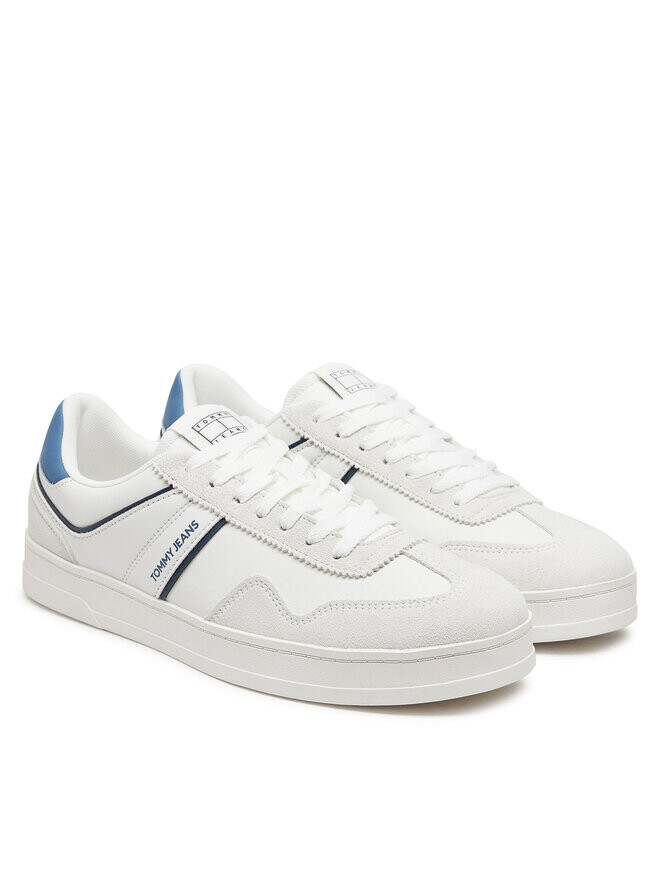 Кроссовки Tommy Jeans The Greenwich Leather EM0EM01524, бежевый — фото 2