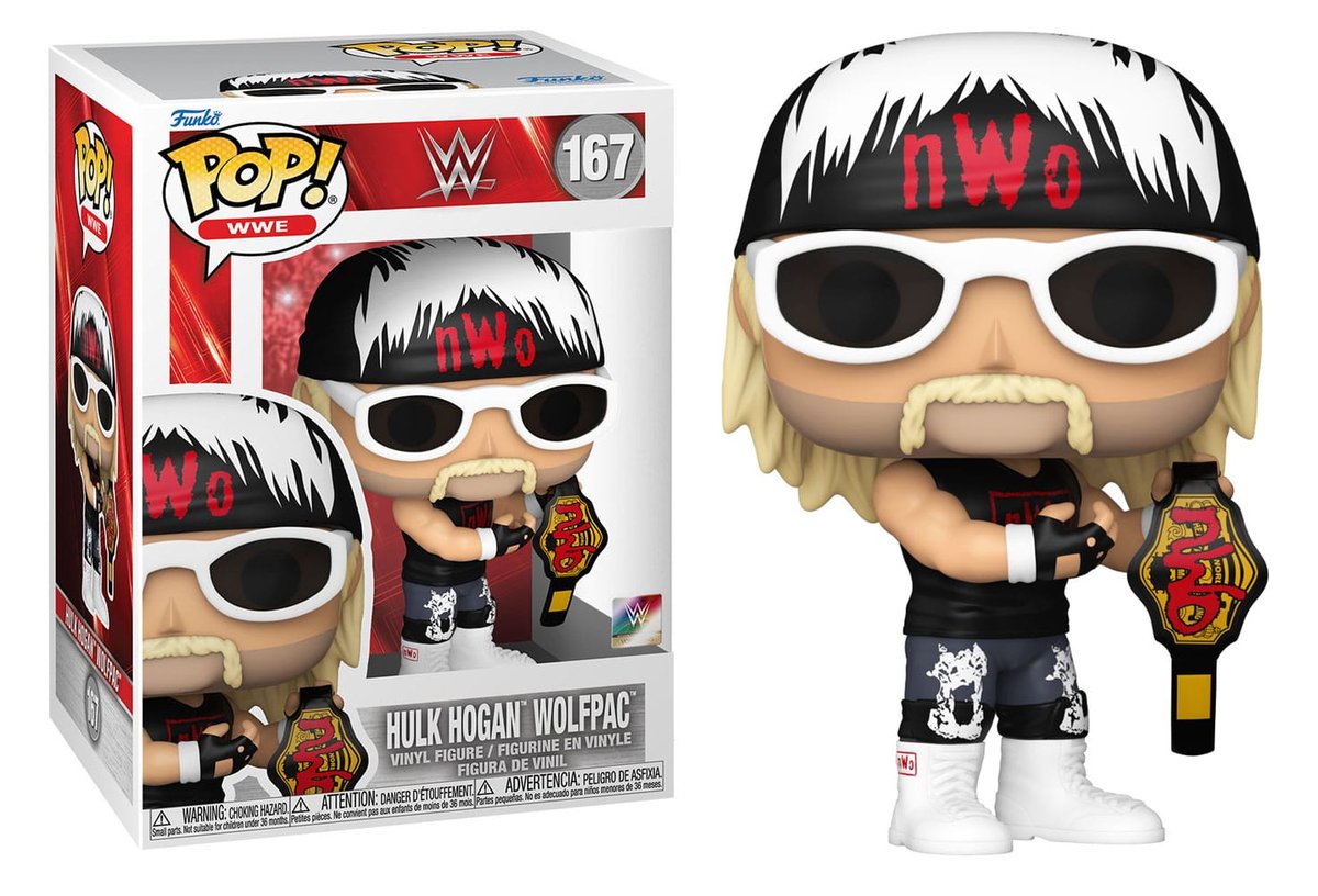 

Funko POP! Фигурка WWE Wolfpac Хоган 9 см