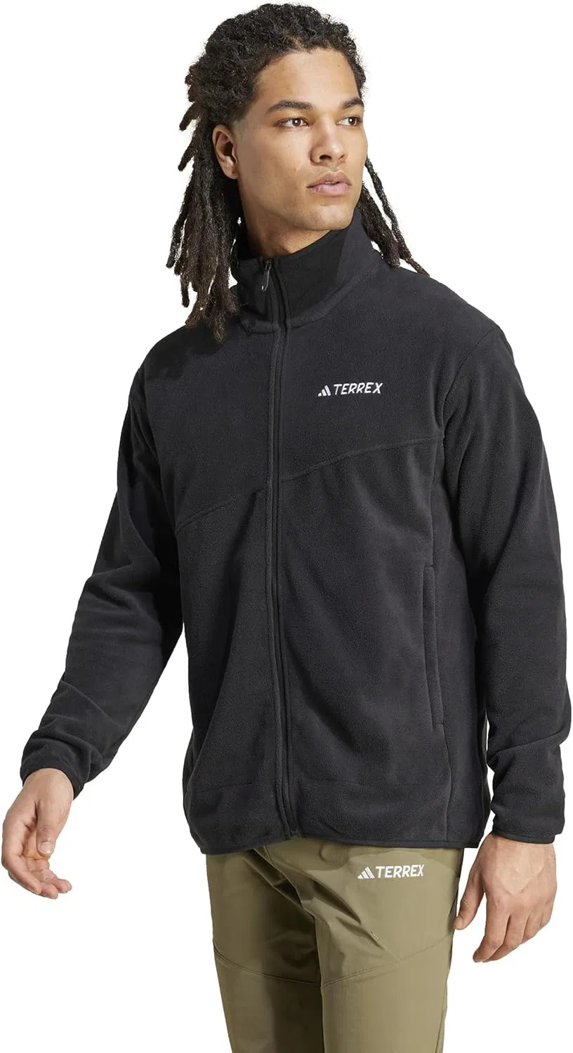 Толстовка Adidas Terrex Multi Full-Zip Fleece, Black, M