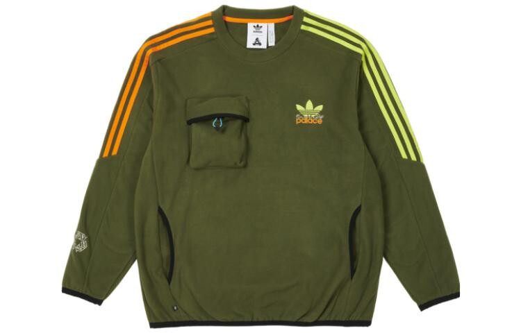 

Свитшот Palace X PALACE унисекс зеленый Adidas Originals, зеленый