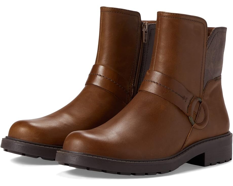 

Ботинки Clarks Opal Rose, цвет Dark Tan Leather