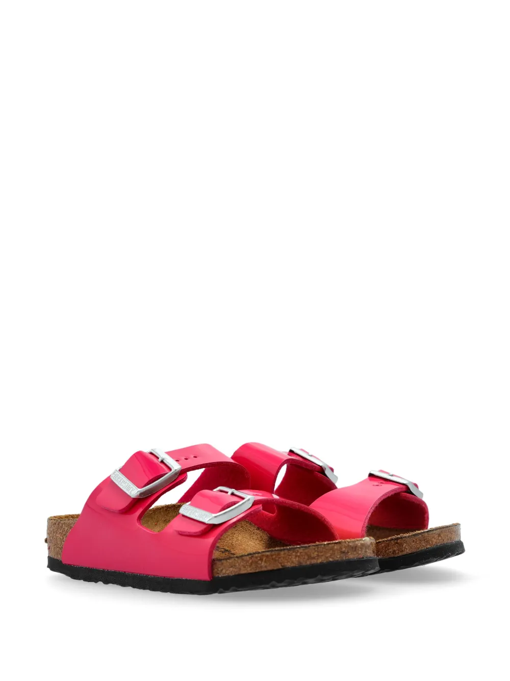 Сандалии Arizona на плоской подошве Birkenstock Kids, розовый — фото 2