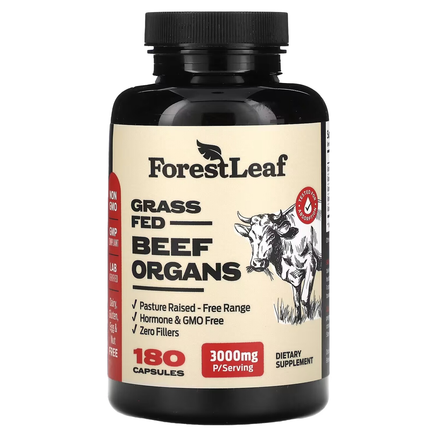 

Добавка Forest Leaf говядины травяного откорма
