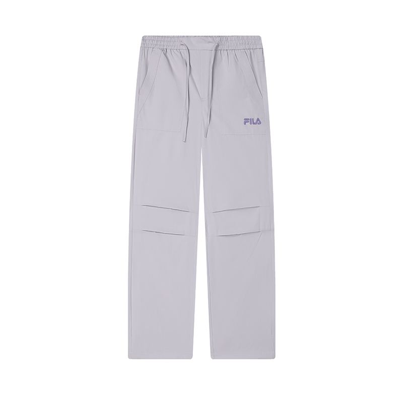 

Женские повседневные брюки светло-кремового фиолетового цвета FILA