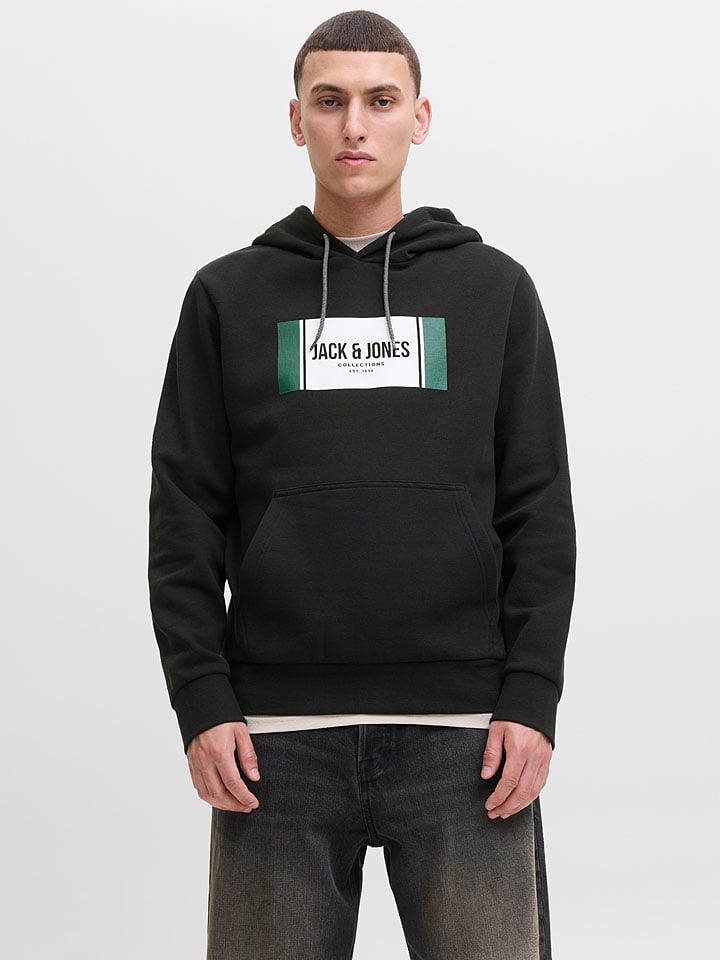 

Толстовка с капюшоном Jack & Jones, черный