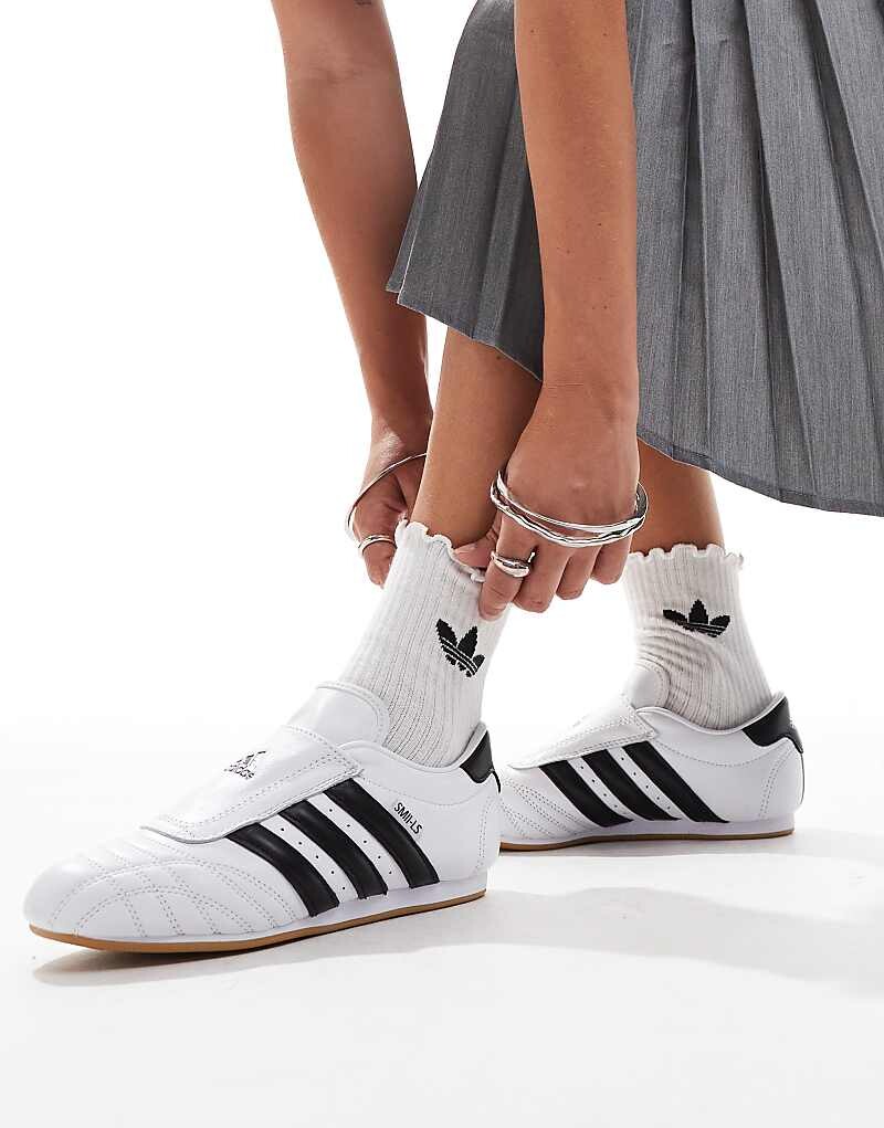 adidas Originals – Тхэквондо – Белая спортивная обувь