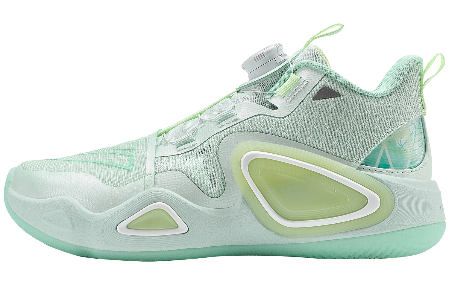 

Детские баскетбольные кроссовки GS Low-top Clear Heart Green Peak, зеленый