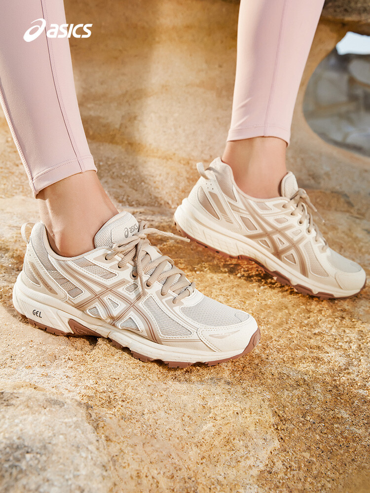 

Кроссовки Asics Gel-Venture 6 для бега по пересеченной местности, кремово-белый / серый