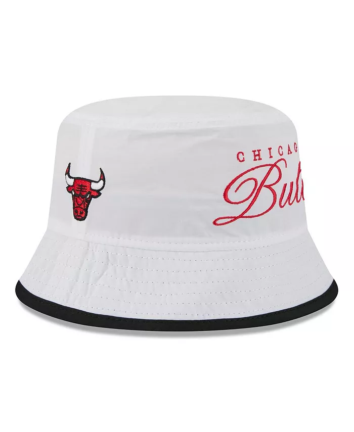 

Мужская бело-черная нейлоновая бейсболка Chicago Bulls 2025 NBA Draft New Era