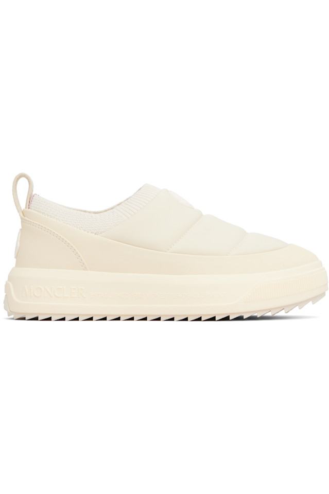 Moncler Бежевые слипоны Altive