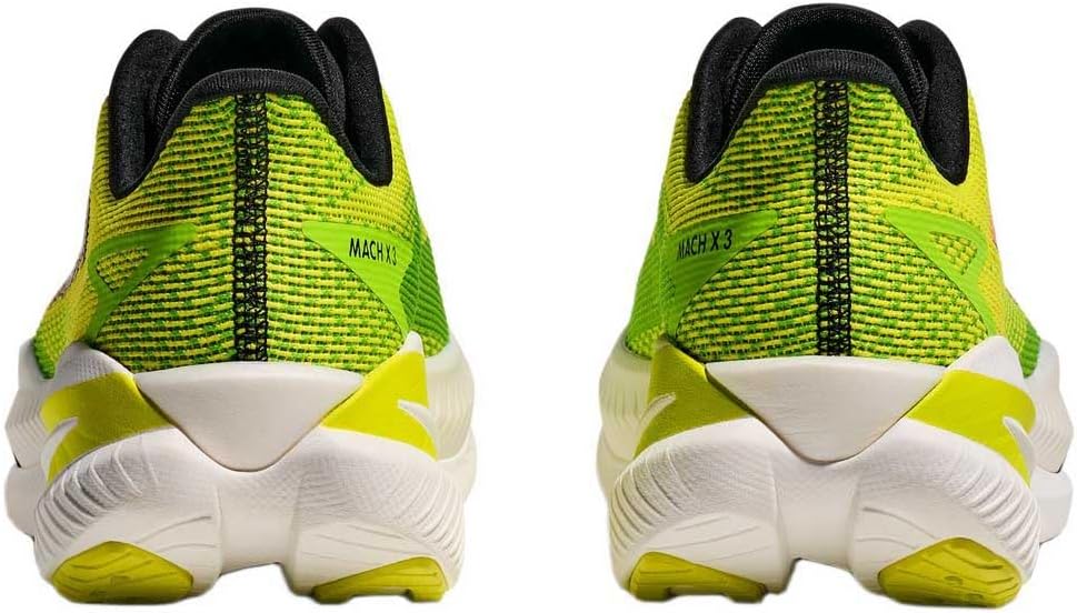 Мужские кроссовки Hoka Mach X 3, Neon Hoka Citrus/Neon Lime — фото 4