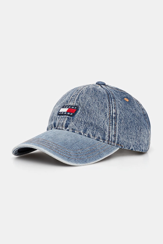

Джинсовая кепка с козырьком Tommy Jeans, синий