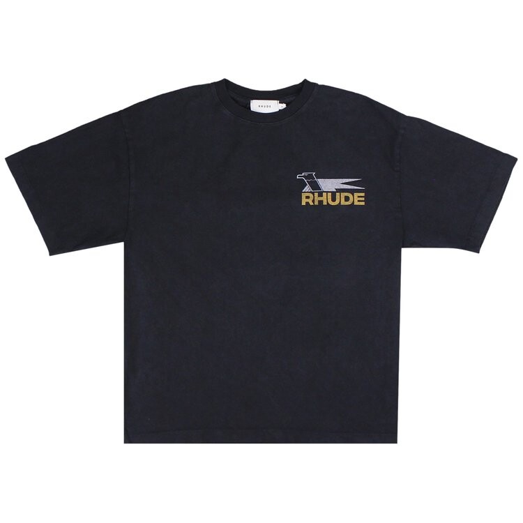 

Футболка Rhude Eagle Logo Tee, черный