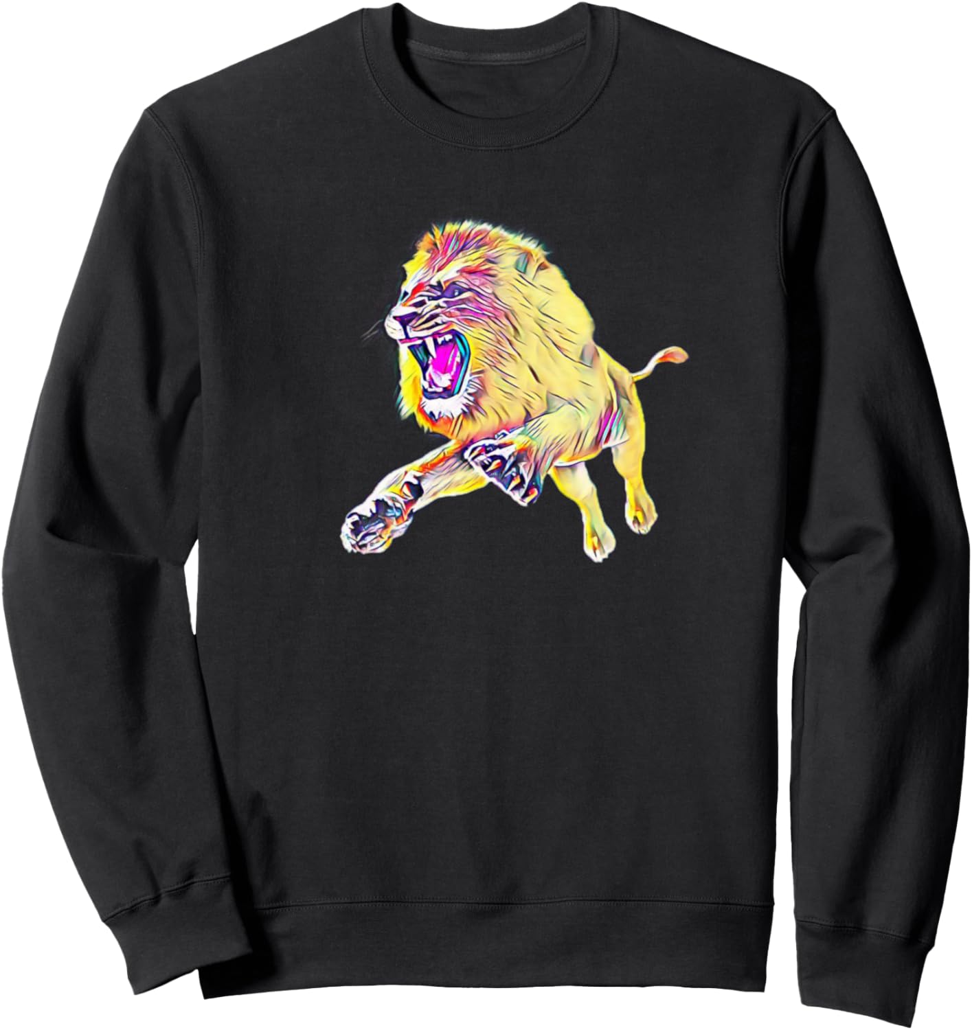 

Толстовка с изображением львов Lions Men - Boys Kids Women Girls Big Cat Gifts, черный