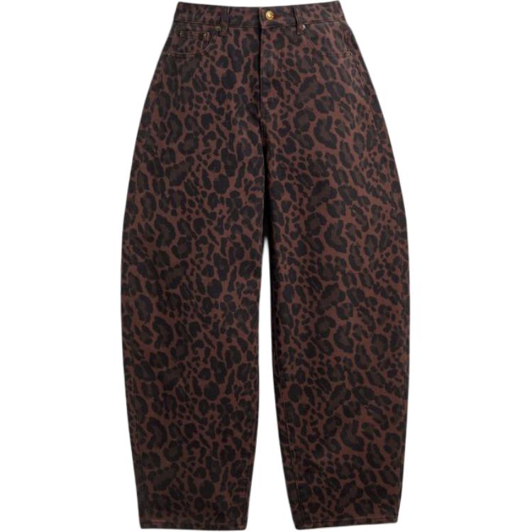 

Женские повседневные брюки fw25 COACH, коричневый