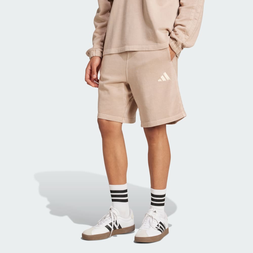 

Шорты Adidas ALL SZN French Terry Washed 8 Inch Shorts, цвет Warm Sandstone