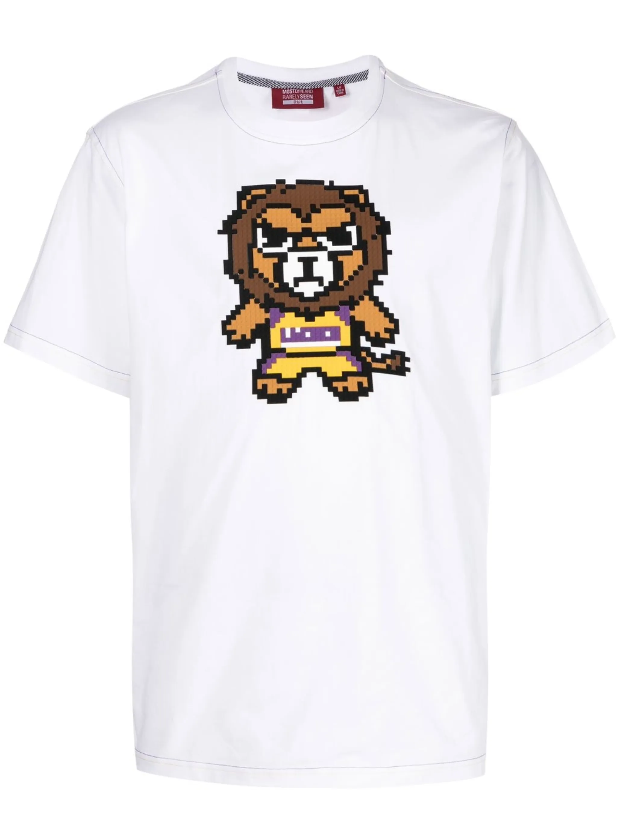 

Футболка с принтом Mostly Heard Rarely Seen 8-Bit, белый